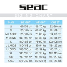 SEAC Seac Space One-Piece Wetsuit in Ultrastretch Neoprene Black