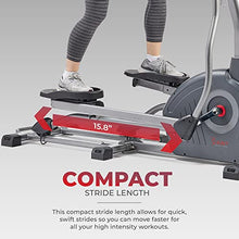 Sunny Health & Fitness Elite Smart Elliptical Cross Trainer Gray