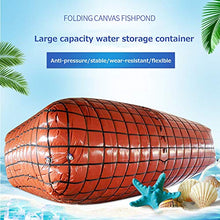 CUTPOIY Outdoor Large Water Storage Container Water Bag Water Tank, Portable Foldable PVC Flexible Rain Barrel, Large Capacity Gardening Water Bag with Faucet, Emergency Water Ta, 2000L(528gal)