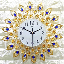38x38cm Retro Metal Style Quartz Wall Clock Iron Round Clock for Outdoor Home Office Classic Industrial Decor Silent Wall Clock