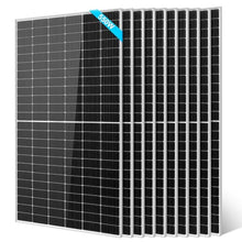 SUNGOLDPOWER UL61730 10PCS 550W Solar Panels Monocrystalline,Waterproof IP68,High Efficiency Solar Panel for Charging Station,Household,Marine,On/Off Grid Solar System (Total 5500W)