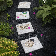 Kunovo Garden Décor Stepping Stone, Rectangular Pathway Landsaping Pavers with Polished Cobblestone, Rustic Style Decorative Stone for Lawns/Backyards (Size : 1 Pack), 58741
