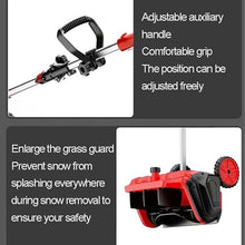 Snow Shovel，Snow Blower Bare, 1000W Brushless Motor with 30cm Clearing Width & 6M Throwing Distance, Adjustable Aluminum Pole for Efficient Snow Removal, Lightweight Design(NO Battery)