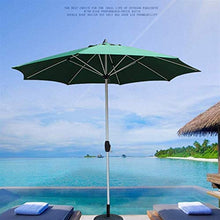 YYBOES Outdoor Garden Parasols Sun Shade, Parasol Umbrella with Manual Crank Waterproof Resistant for Patio/Beach/Pool/Outdoor Canopy,Without Parasol Base,Without Paraso