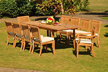 WholesaleTeak Qty 4 - Arbor Stacking Armless Grade-A Teak Wood Luxurious Dining Chair #WHDCALAB4
