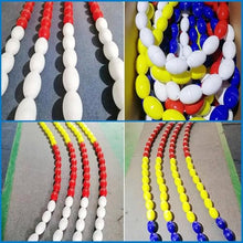 TZLGMDER Safety Rope and Float Kits, Professional Swim Lane Dividers, Pool/Beach/Water Park Pool Dividers, Floating Warning Lines to Delineate Hazardous Areas Pool Lane Dividers(196.85ft/60M)