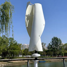 ZHOZHUT 5KW Wind Turbine Generator Kit 24V / 48V / 96V Windmill Generator with Controller and Unloader, Spiral-Type Magnetic Levitation Wind Turbine for Outdoor, Home and Marine Use,5000w,96V