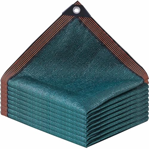 CAQXAQP Shade Net Greenhouse Shade Cloth,9X15m Sun Shade Netting with Grommets Rectangular Sunblock Shading Net for Garden Plant Pergola Car Cover,85% Shading Rate Garden Net