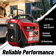 ALL-Power Portable 3300W Inverter Generator RV Ready CO Sensor for home Use