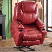 HTERWQEA Power Lift Recliner with Heat Massage & USB-C Port