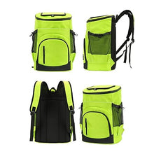 33L Refrigerator Bag Soft Large Insulated Cooler Backpack Thermal Isothermal Fridge Travel Beach Beer(D)