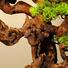 YXIANG56Q Fake Plants Simulation Bonsai Fake Green Plants Potted Plants Office Study Chinese Decorative Ornaments Hotel High-Grade Furnishings Bonsai Tree