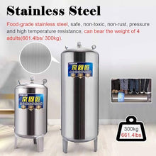 ARTSZY Water Pressure Tank Kit for Domestic Water/Irrigation, Large Capacity Well Tank for Basement Booster, Thickened Stainless Steel Pressure Tank(79.3Gal/300L)