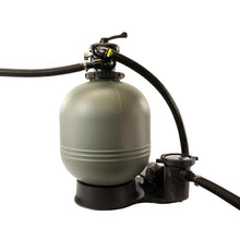 16 Inch Above Ground Swimming Pool Sand Filter w/Pump for Waterway Carefree