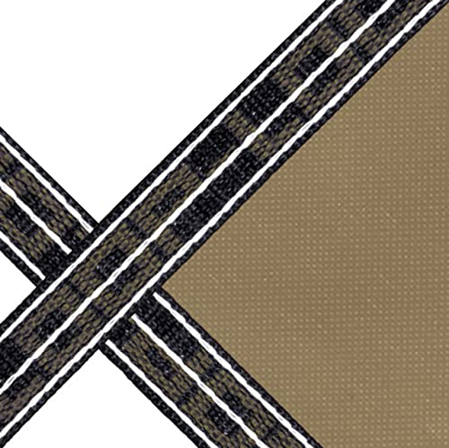 18' x 36' Rectangle Ultra-Loc III Solid Tan In-Ground Pool Safety Cover