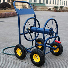 Hose Reels Hosemobile Garage Hose Reel with Wheels Garden Irrigation Hose Storage Rack Outdoor Large Industrial Wind Decoration Hose,Onecolor-25mm Hose reel