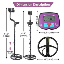 UYCVT Metal Detectors, Underground Metal Detector Profesional Distinguish Metal Waterproof Detector De Metales for Treasure Search