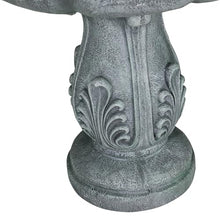 ourrco 48" H Elegant Water Fountain Outdoor Garden - Decorative Water Fountain Outdoor with Intricate Design for Patio, Backyard, Lawn, Outside Decor