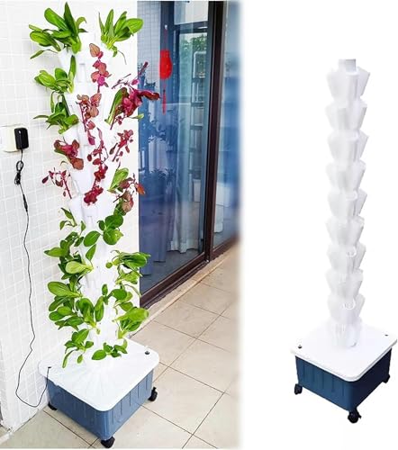 FLTRGO Hydroponics Growing System,Indoor herb Garden,hydroponic Growing Kits & Systems,Vegetables hydroponic Grow kit,with Hydrating Pump, Adapter, Net Pots.