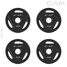 CAP Barbell Starter Olympic Weight Set 105lbs, Set with Plates and Bar