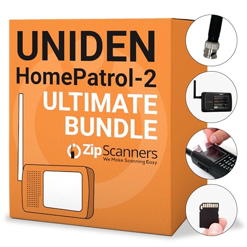 Zip Scanners HomePatrol-2 Ultimate Bundle Black