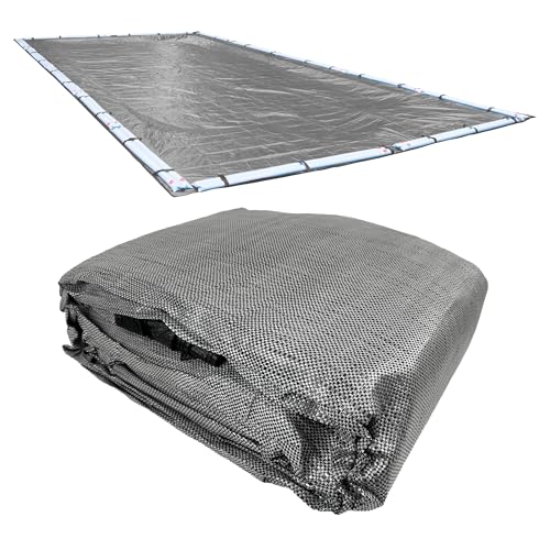Robelle 30 x 60 ft Heavy Duty Mesh Dura-Guard Pool Cover for Inground Pool