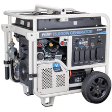 Pulsar PG15KVTWBCO 15,000W Dual Fuel Portable Generator, Gas or Propane, CO Sentry, 713cc V-Twin Engine, Electric Start, 50A Outlet