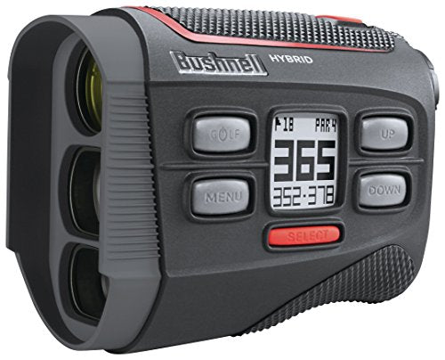 Bushnell Hybrid Golf Laser Rangefinder + GPS Black