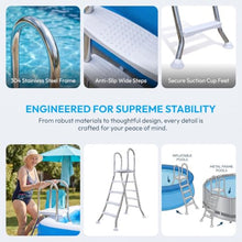 Above Ground Pool Ladder Double A Frame 4 Step All 53" Above Ground Pool