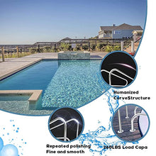 Swimming Pool Safety Hand Rail Stainless Steel Swimming Pool Handrails, Upper and Lower Swimming Pool Safety Bumper Handles, Private Swimming Pool Entertainment Facilities Support Rods