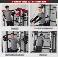 Fitness Dreamer Home Gym Smith Machine Red