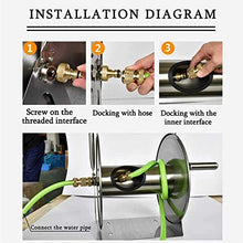Heavy Duty Stainless Steel Garden Hose Reel, Can Be Mounted On The Wall/floor for Easy Watering, Metal Reel, Suitable for Garden Use