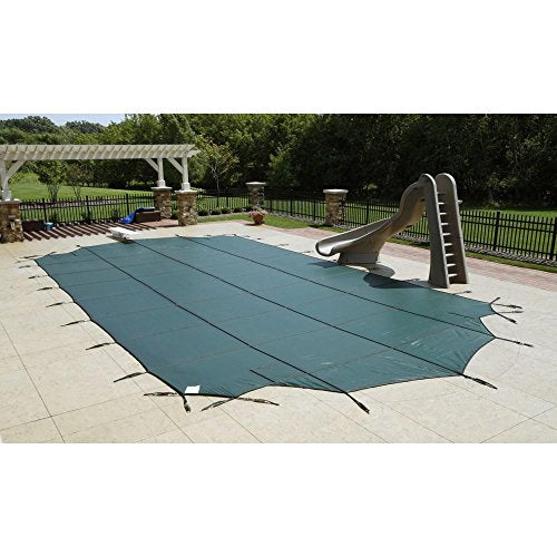 Blue Wave Arctic Armor Mesh Safety Pool Cover 16x32 ft Green