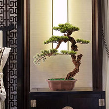 Artificial Plants Bonsai Artificial Bonsai Tree Artificial Bonsai Tree 25.9in Green Simulation Welcome Bonsai Tree Living Room Office Desktop Decor Artificial Bonsai Plant Ceramic Flower Pot Artificia