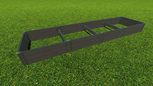 Frame It All Weathered 2" 4'x16'x16.5 Raised Garden Bed