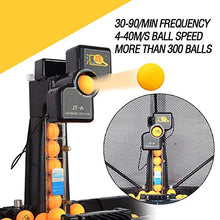 ZXMT Ping Pong Robot Machine Automatic JT-A Table Tennis Robot Machine with Catch Net Wired Remote Control