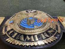 Grd Sports CNC HD Scratch Logo Big Eagle Heavyweight Wrestling Championship Belt Black