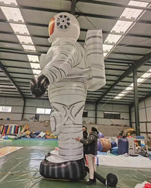 YBZCHLM Giant Inflatable Astronaut with LED Lights 13ft with Blower