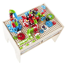 Guidecraft IO Blocks Center with Activity Table Natural