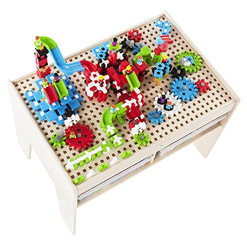 Guidecraft IO Blocks Center with Activity Table Natural