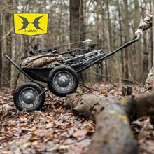 Hawk Crawler 500 lb Foldable Multi-Use Deer Recovery Cart, 4 Wheels, 2-Pack