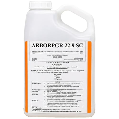 ArborPGR 22.9 SC Paclobutrazol Plant Growth Regulator for Trees & Turf (Gallon)
