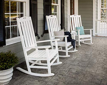 POLYWOOD® Nautical Porch Rocking Chair in White