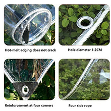 Transparent Outdoor Tent with Zipper Door, Waterproof, Durable PVC Panel for Pergola, Patio, Gazebo, Easy Setup, Weather-Resistant Canopy Cover.