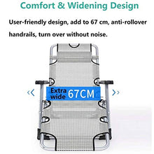 MHJKHG Outdoor Patio Deck Rocker Seat Garden Rocking Chair Reclining with Cushions for Heavy People Support200kg，Silver Without Cushions