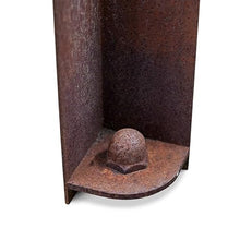 RB73 Fennek Wood Burning Outdoor Fireplace, 3mm CorTen Steel, Heat-Resistant Glass, two sizes to complement any outdoor living area. (80)