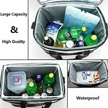 36L Cooler Bag Car Ice Pack Picnic Large Cooler Bags 3 Colors Insulation Package (Color : B) (C)