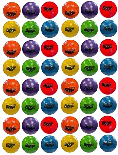 Biggz Skin Foam Dodgeballs 48 Pack Multicolour
