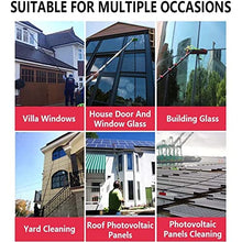 3m-10m Window Cleaning Telescopic Pole, Water Fed Extendable Brush Suitable for Cleaner Conservatory Roof Photovoltaic Panel Cleaning Photovoltaic Panel Cleaning/Window Clean