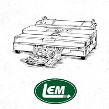 LEM MaxVac 1000 Stainless Steel Vacuum Sealer with Bag Holder and Cutter Silver and Black